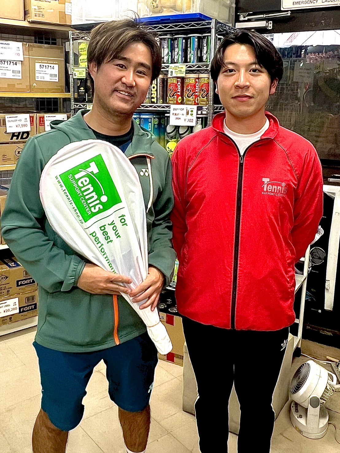 【Tour coach Yasuo Nishioka visit our store！】