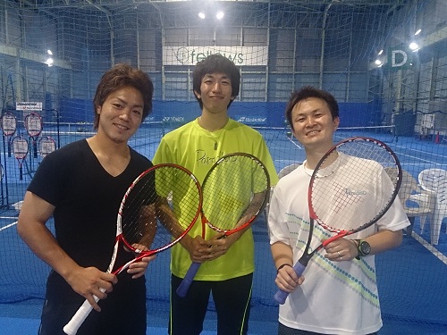 競技者向けポリガット開発中 渋谷店テニスサポートセンター