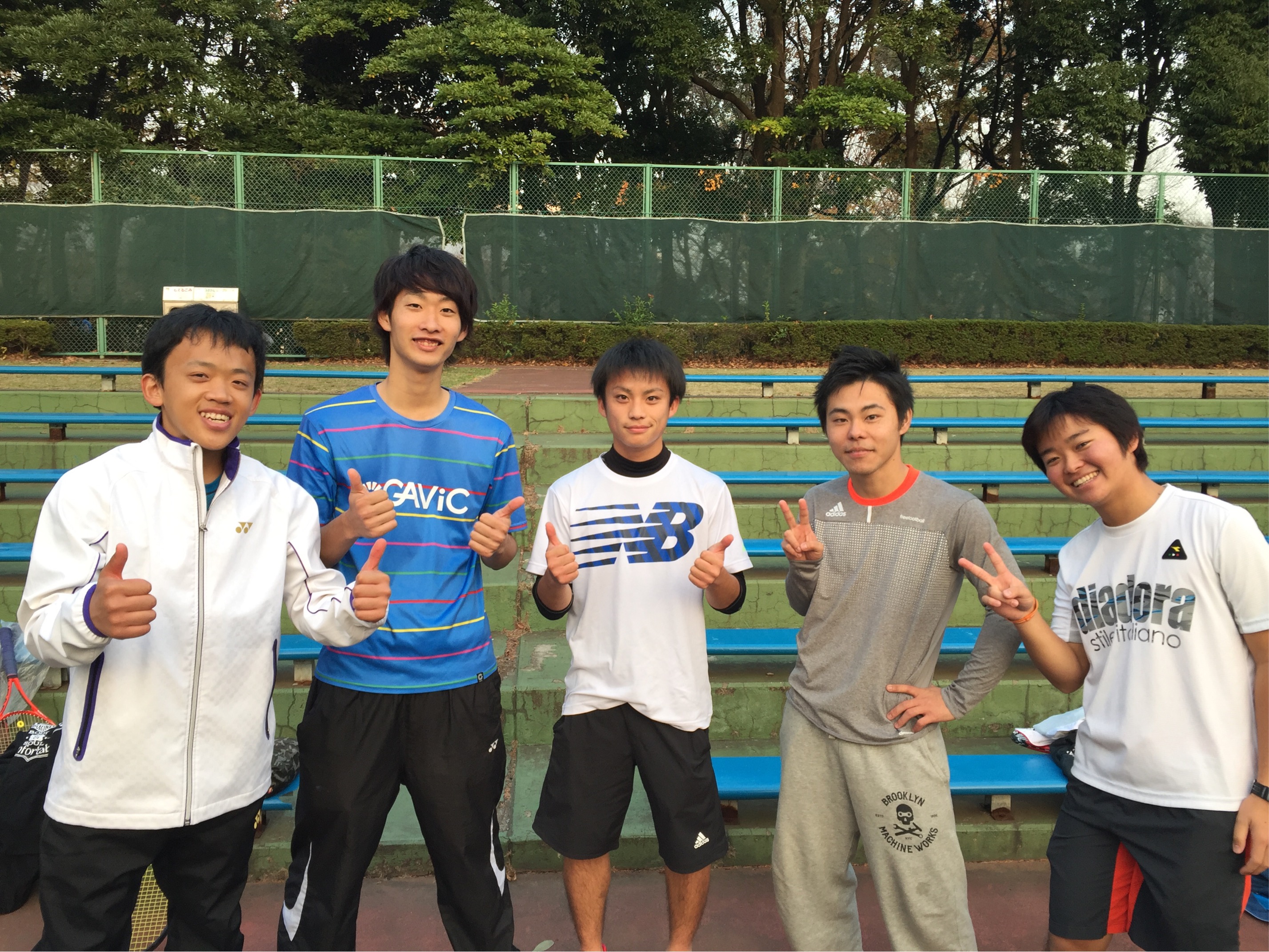 駒澤大学サークルさんと交流会 渋谷店テニスサポートセンター