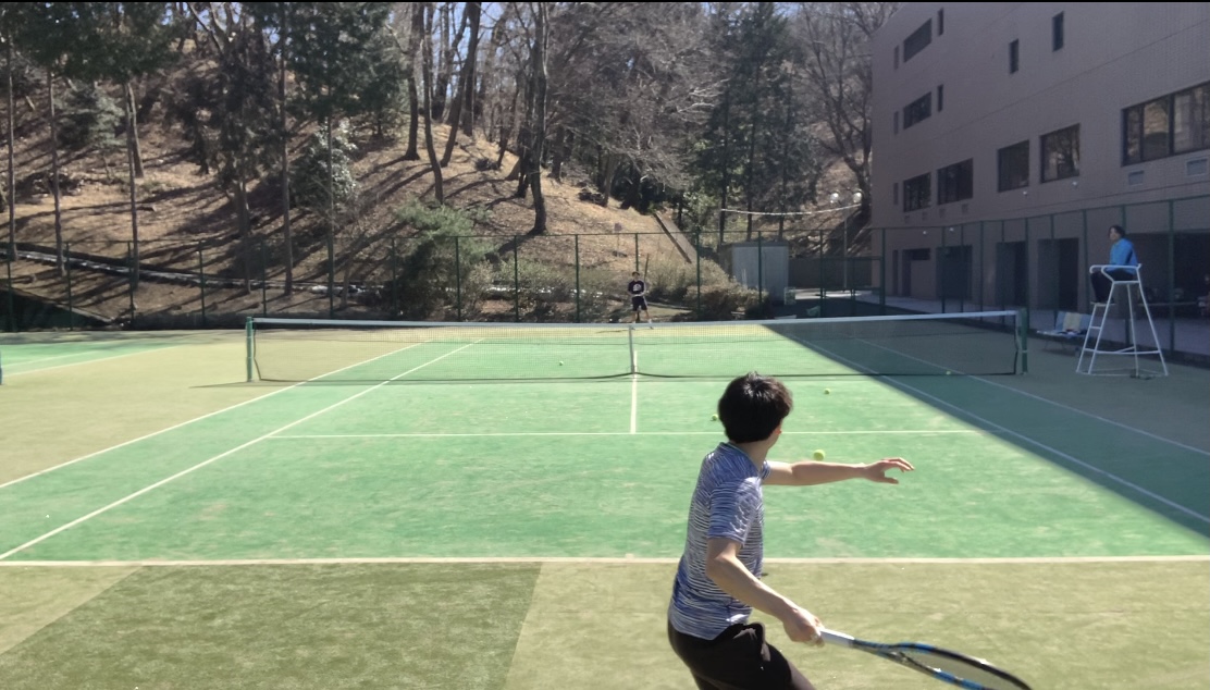 【OBの先輩方とテニスをしてきました！！】